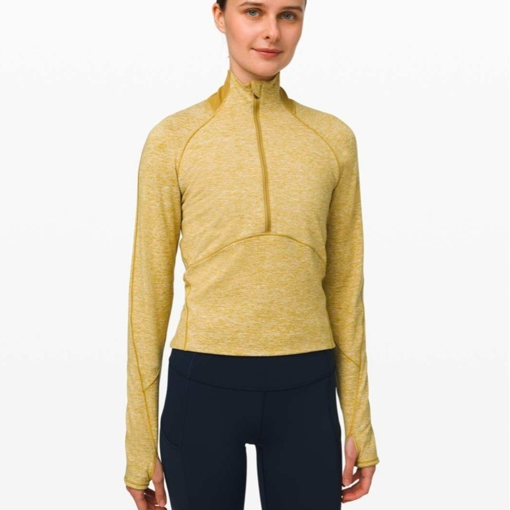 Lululemon Always Alert 1/2 Zip,
Heathered Grape Leaf